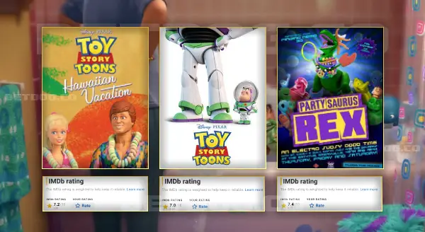 การ์ตูนเรื่อง Toy Story